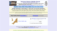 Desktop Screenshot of penzancecatholicchurch.org